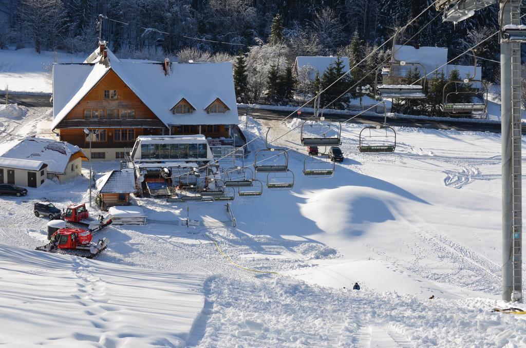Dom Na Mosornym Groniu Villa Zawoja Buitenkant foto